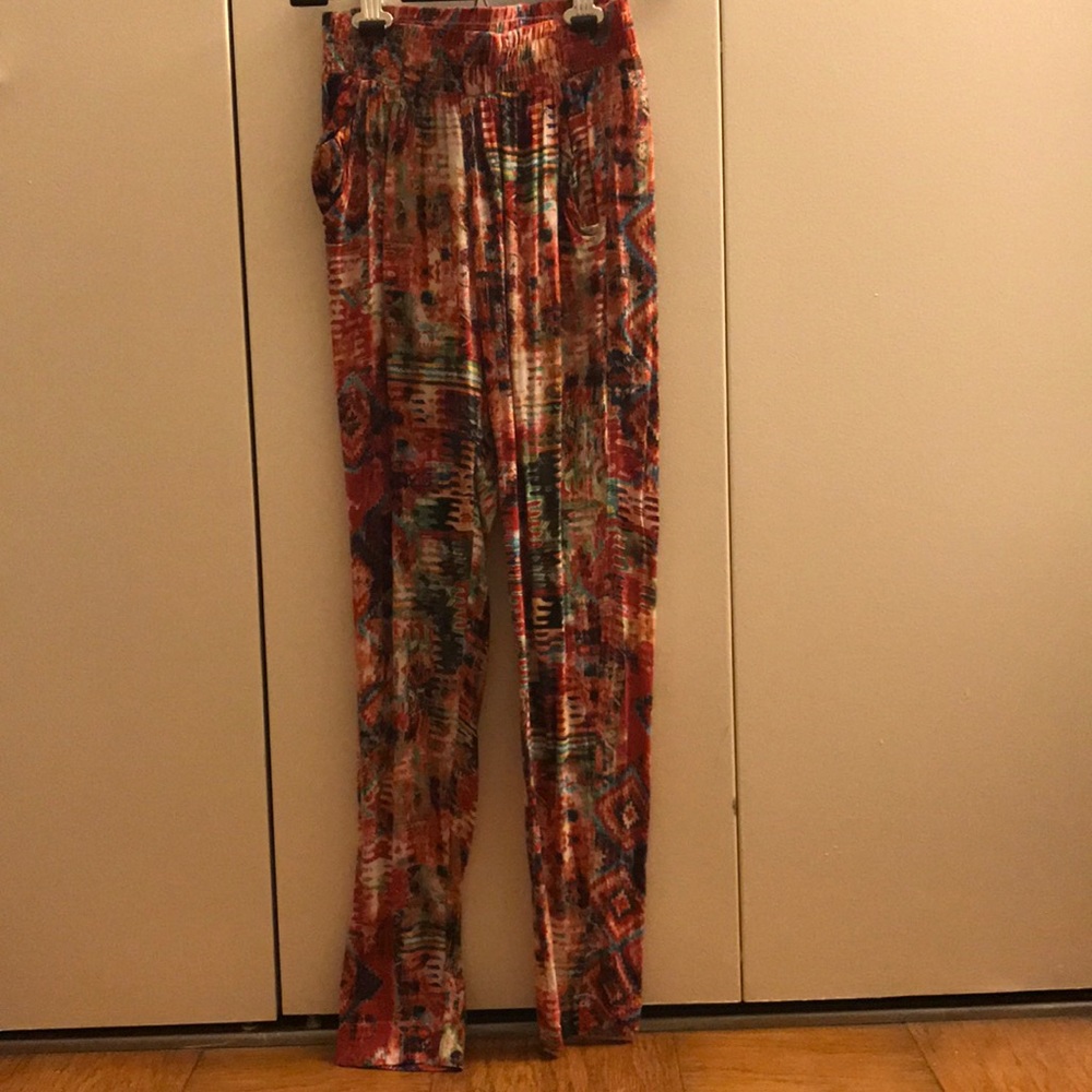 Mika & Gala LF Printed Pant Joggers Sz 6/Small